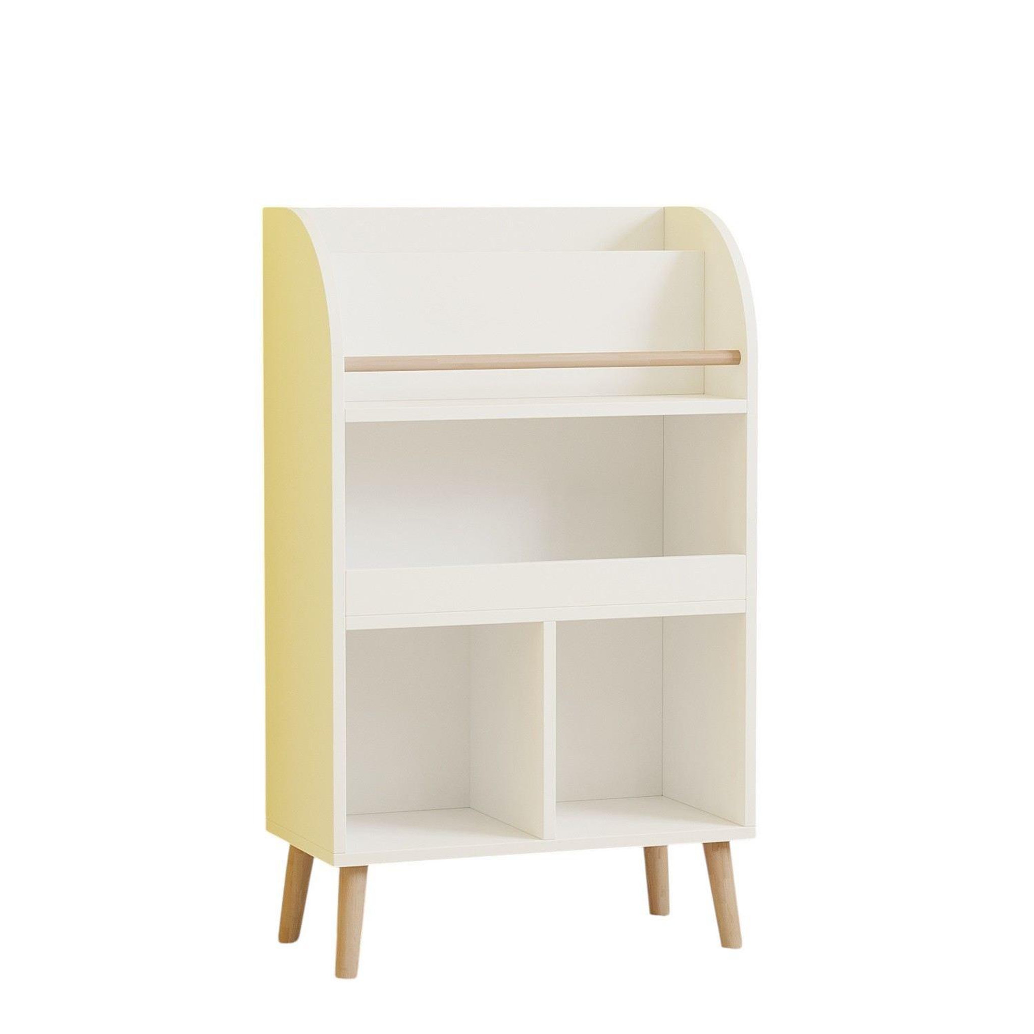 Habitat et Jardin Bibliothèque en bois  Minola  - 60 x 30 x 102 cm - Blanc