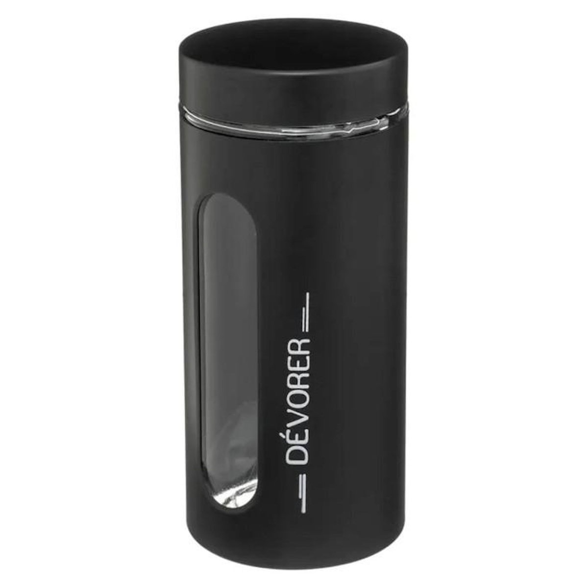 FIVE Bocal en Verre  Ublo  1,25L Noir