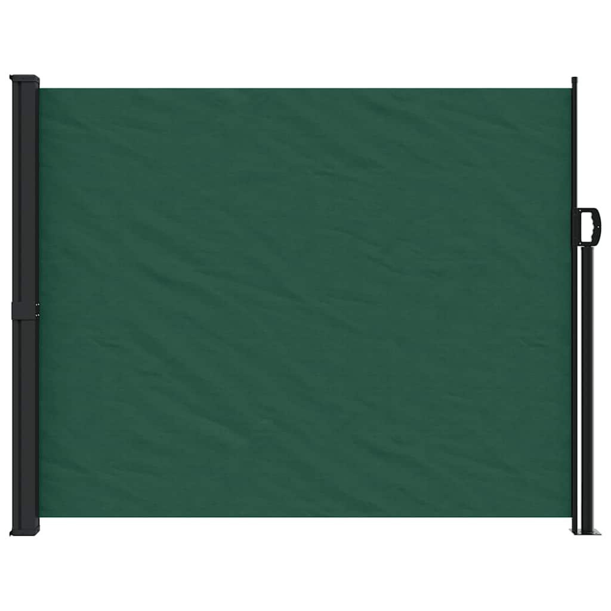 Voir la diapositive 3 : VIDAXL Auvent lateral retractable vert fonce 160x600 cm