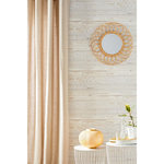 CENTRALE BRICO Rideau tamisant, Metis naturel l.135 x H.260 cm LINDER