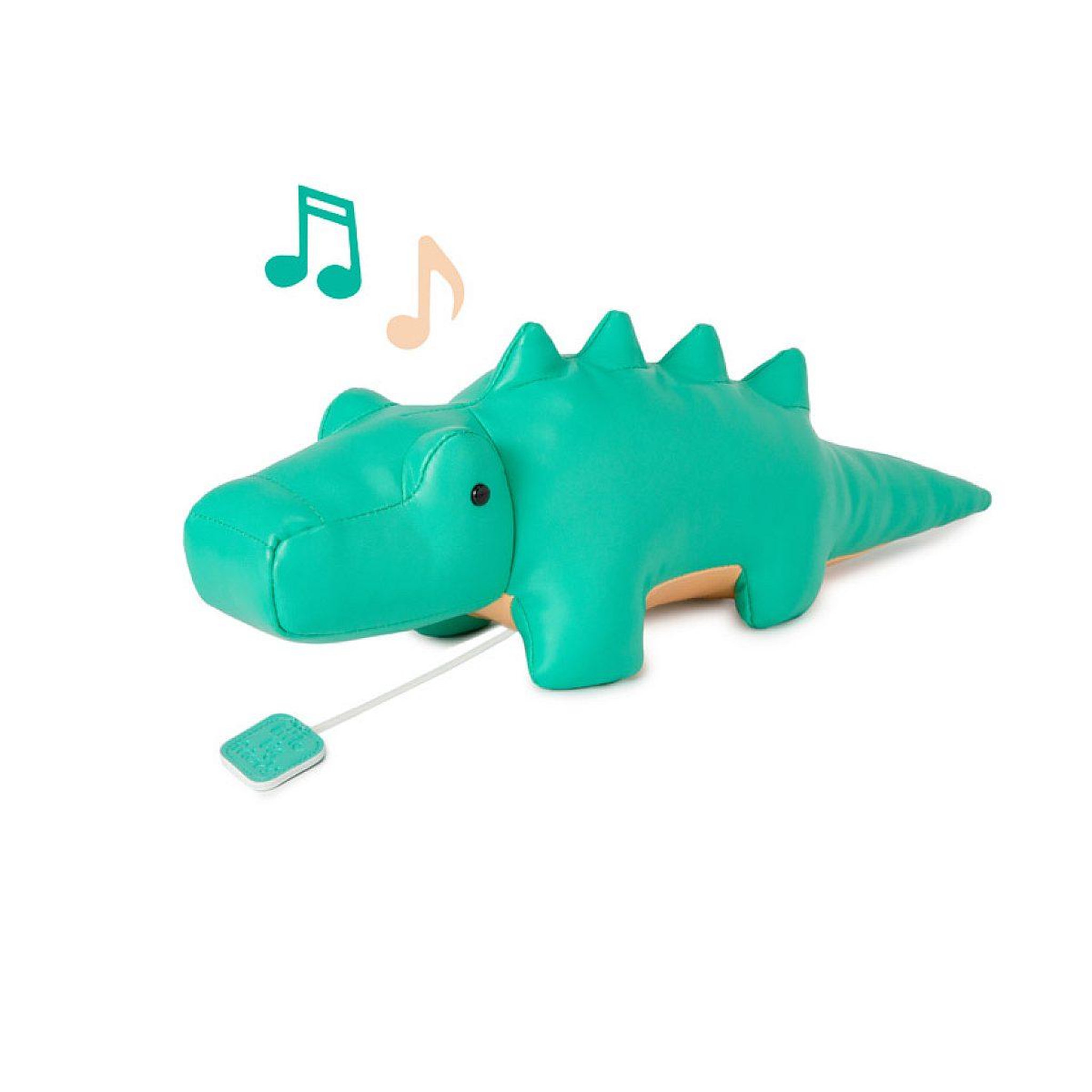 LITTLE BIG FRIENDS Les animaux musicaux - achille le crocodile peluche