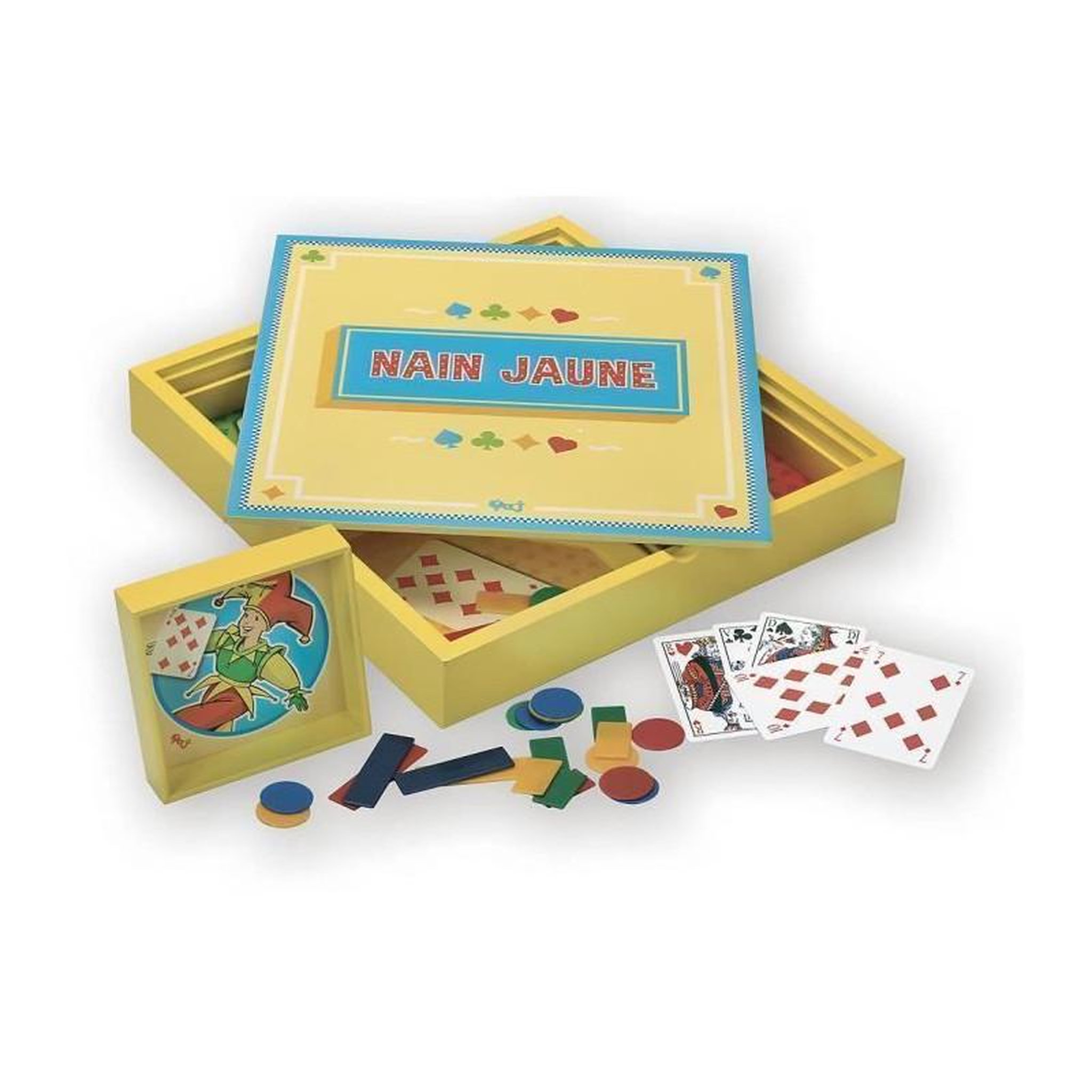 Voir la diapositive 1 : L'ARBRE A JOUER LARBRE A JOUER - 66320 - JEU DU NAIN JAUNE - COFFRET EN BOIS