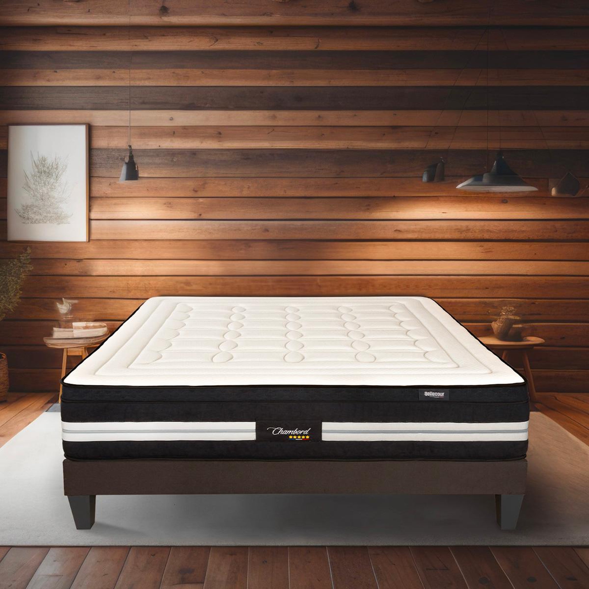 Voir la diapositive 4 : BELLECOUR Bellecour literie | matelas chambord | micro-ressorts
