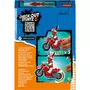 LEGO City 60332 La moto de cascade du scorpion téméraire, Jouet de Cascadeur Stuntz
