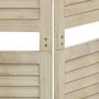 Voir la diapositive 5 : VIDAXL Cloison de separation 3 panneaux 105x165 cm Bois de Paulownia