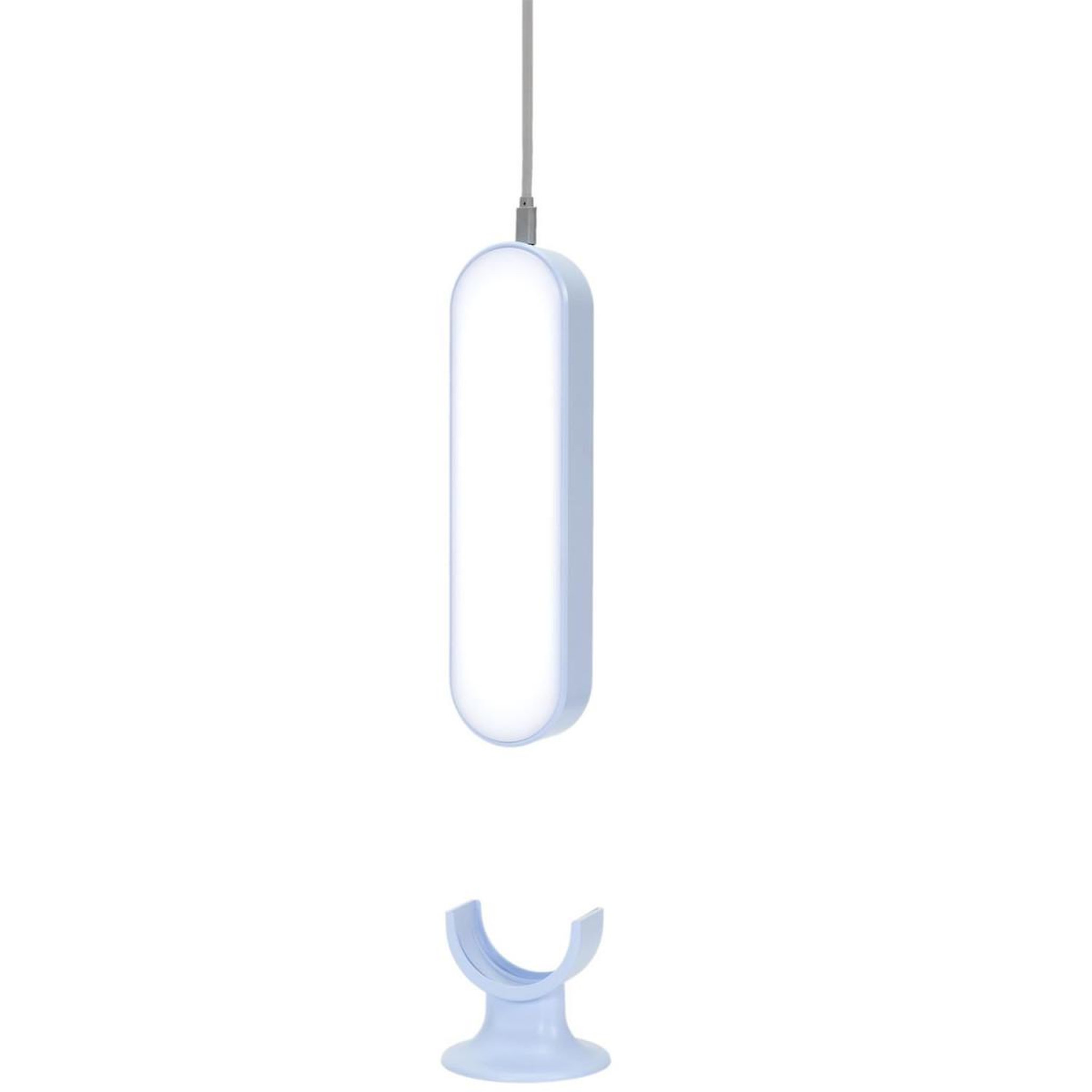 Voir la diapositive 2 : The Home Deco Factory Lampe d'ambiance led  magnétique  26cm noir