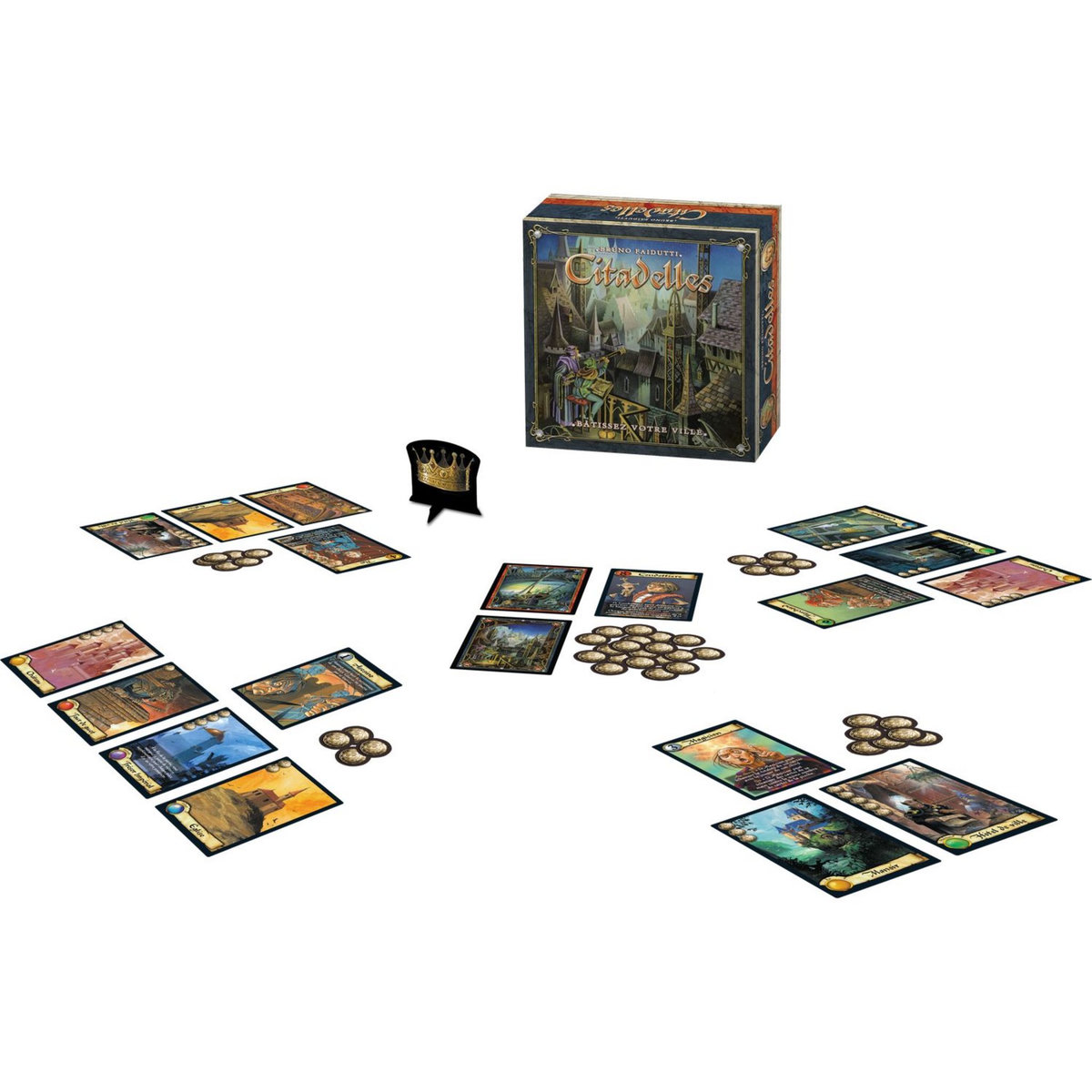 ASMODEE Jeu de société - Citadelles nouvelle version 