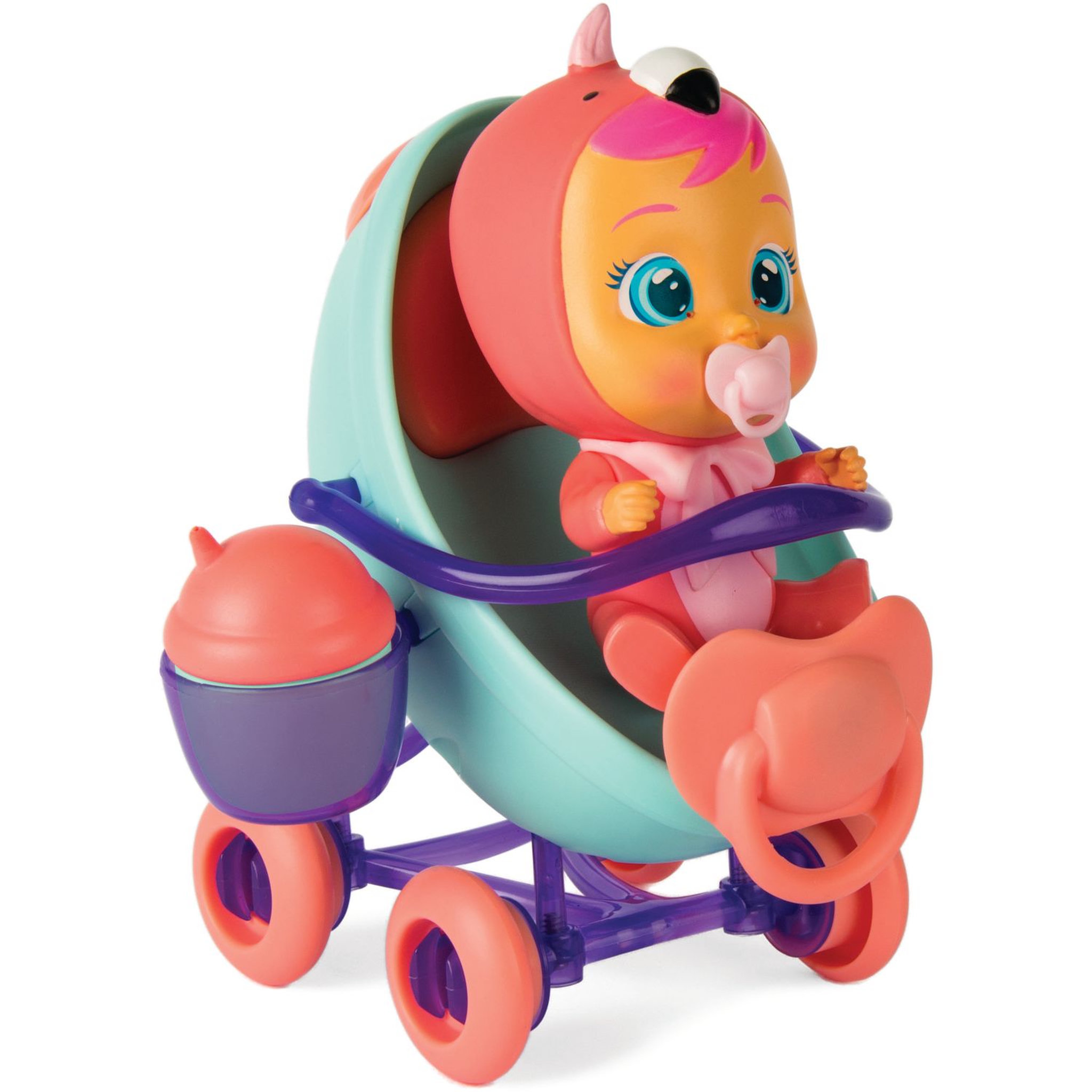 Voir la diapositive 3 : IMC TOYS Cry Babies Magic Tears - La Poussette de Fancy
