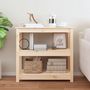 Voir la diapositive 3 : VIDAXL Table console 80x40x74 cm Bois massif de pin