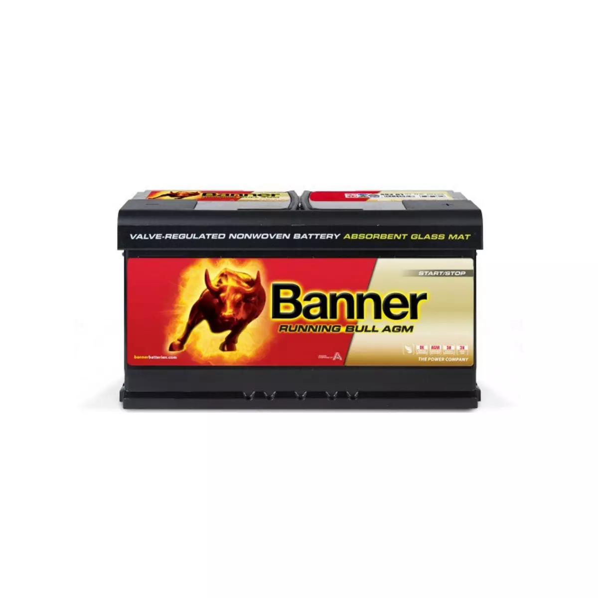 BANNER Batterie Banner Running Bull 59201 AGM 12v 92ah 850A