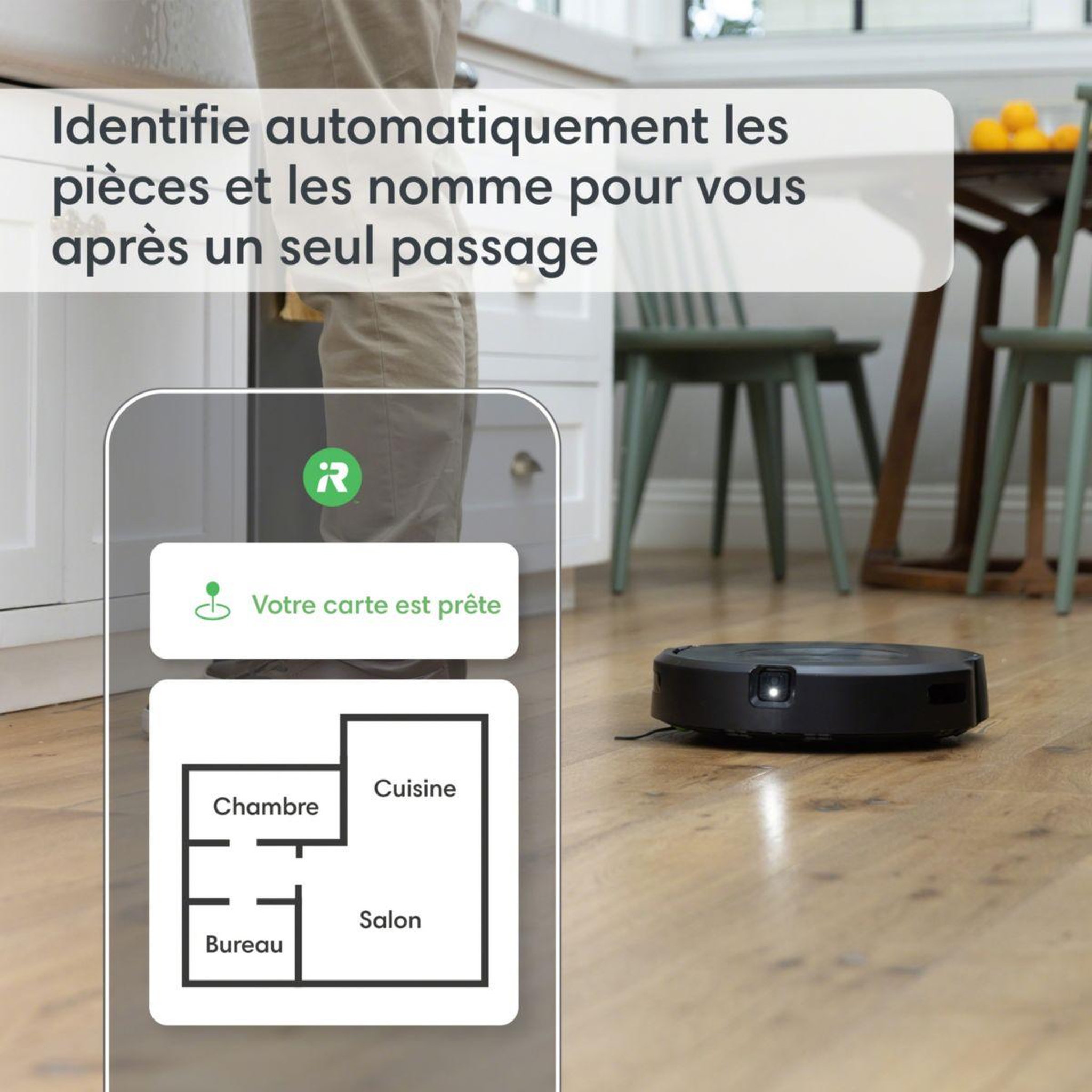Voir la diapositive 5 : IROBOT Aspirateur robot Roomba combo J5