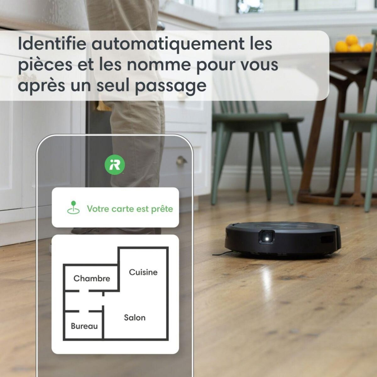IROBOT Aspirateur robot Roomba combo J5