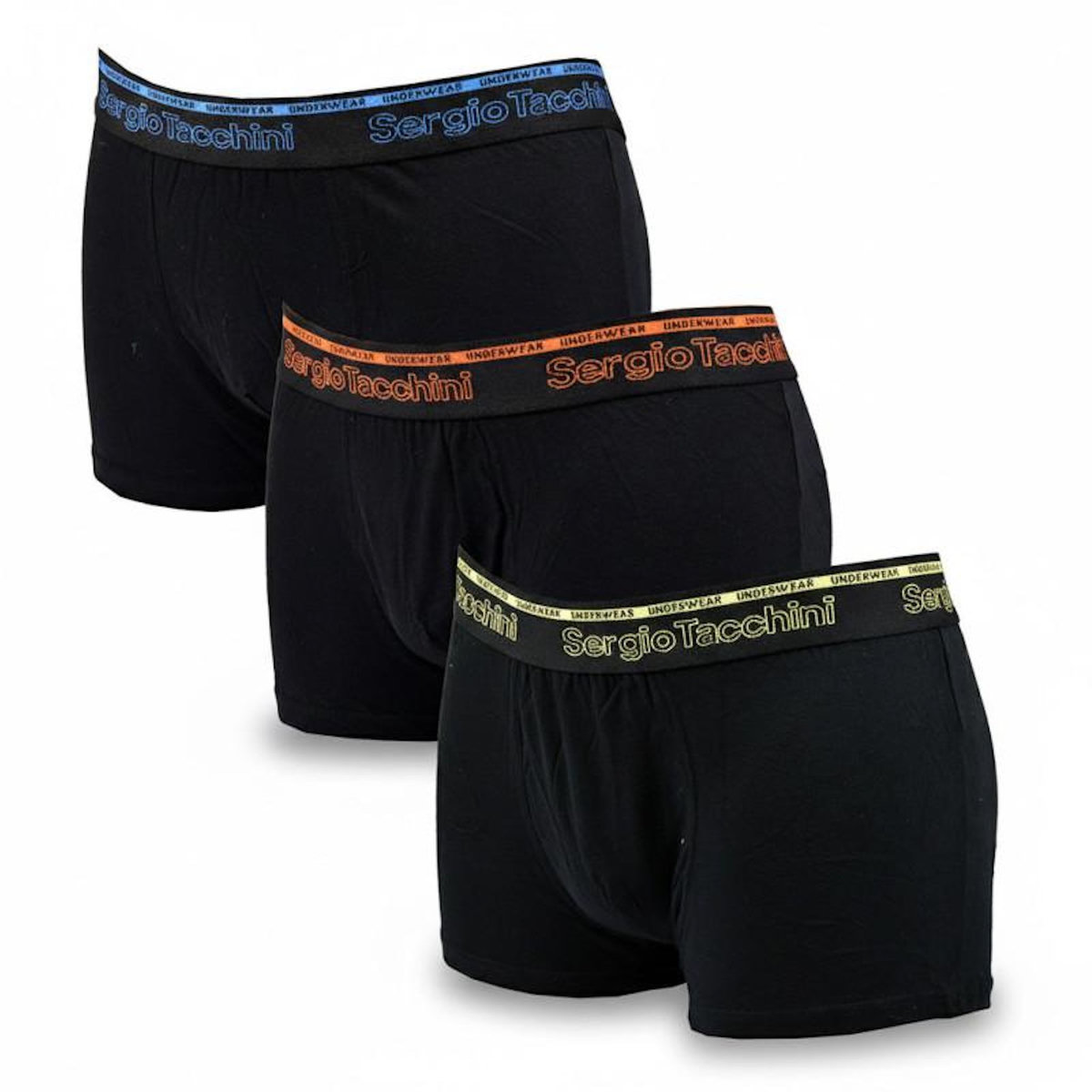 SERGIO TACCHINI Sergio Tacchini Pack de Boxers Homme Lot de 3