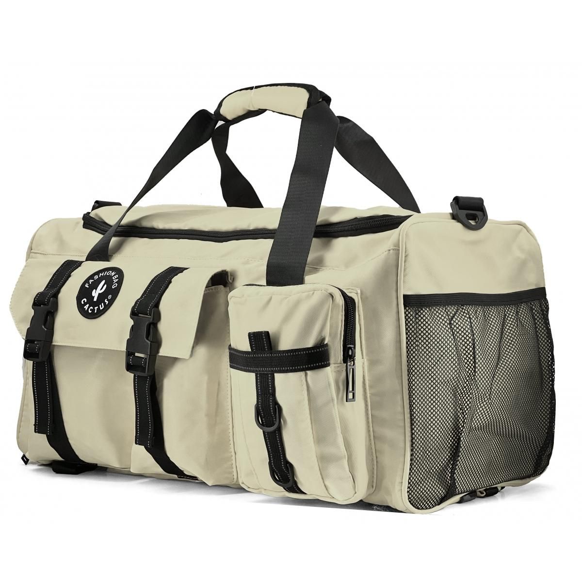 Cactus Sac de voyage week-end et sport 37L 2en1 porté dos sans roulettes