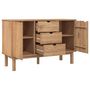 Voir la diapositive 4 : VIDAXL Buffet OTTA 113,5x43x73 cm Bois massif de pin
