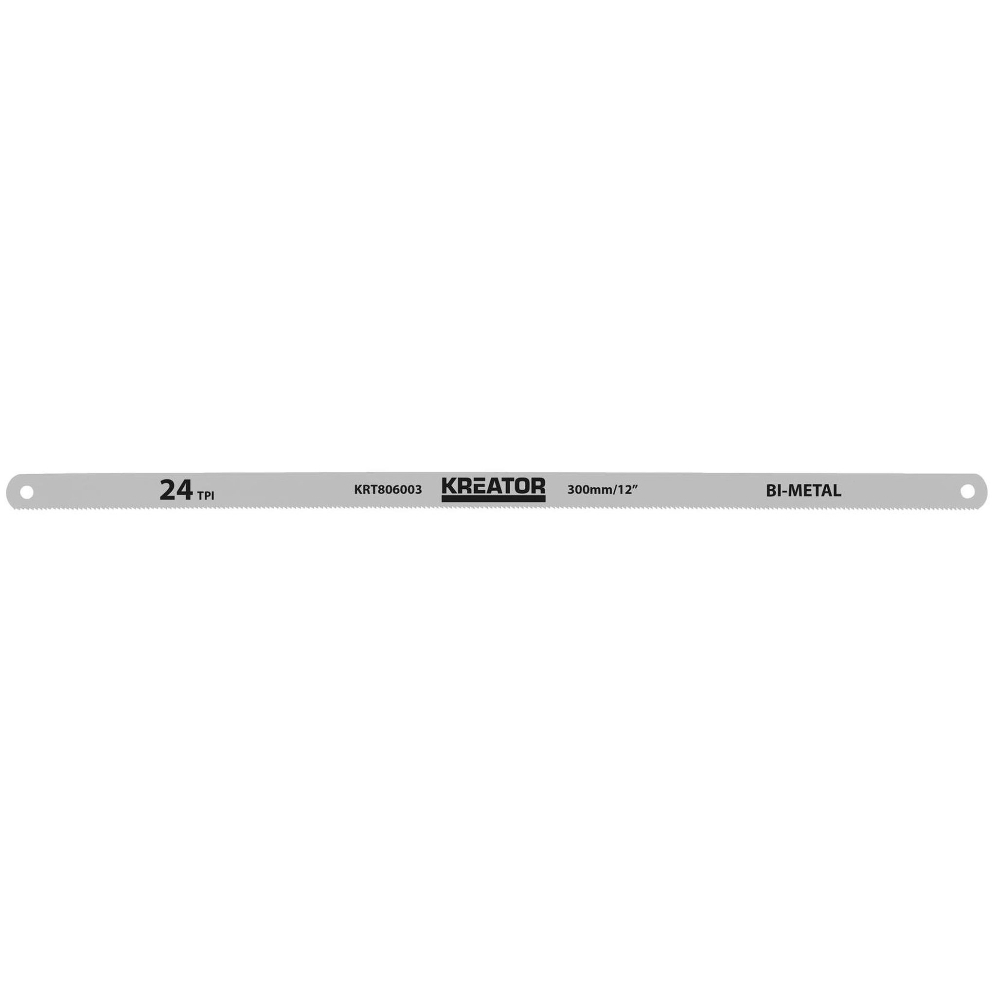 Voir la diapositive 1 : KREATOR Lame pour scie à métaux  2pcs  330mm Kreator Lot de 2 lames Lot de 2 lames