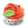 Voir la diapositive 6 : ZENKER Lot de 50 moules à muffins en papier motif fleur violette 7 cm Zenker Smart Pastry