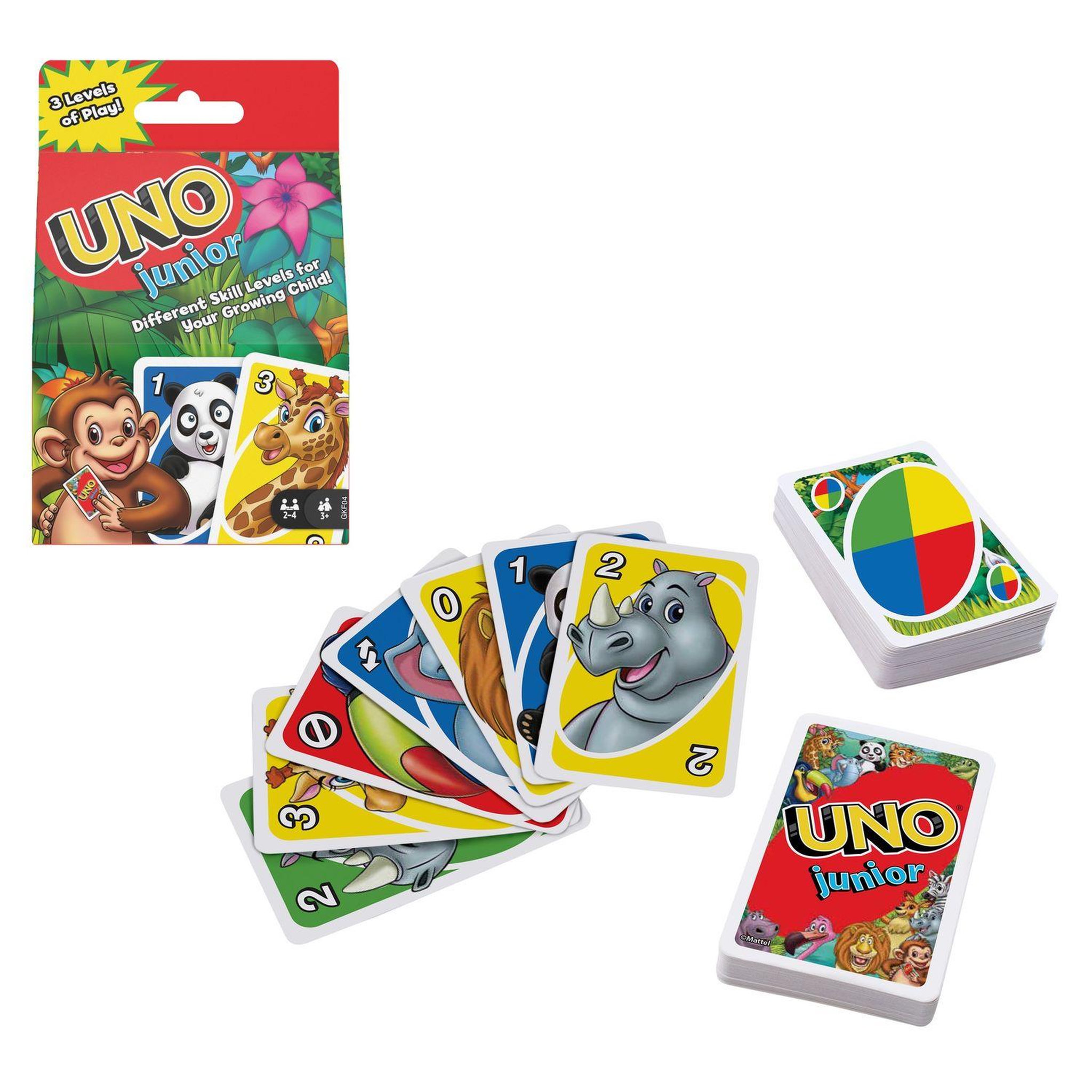 Voir la diapositive 2 : MATTEL Jeu Uno Junior