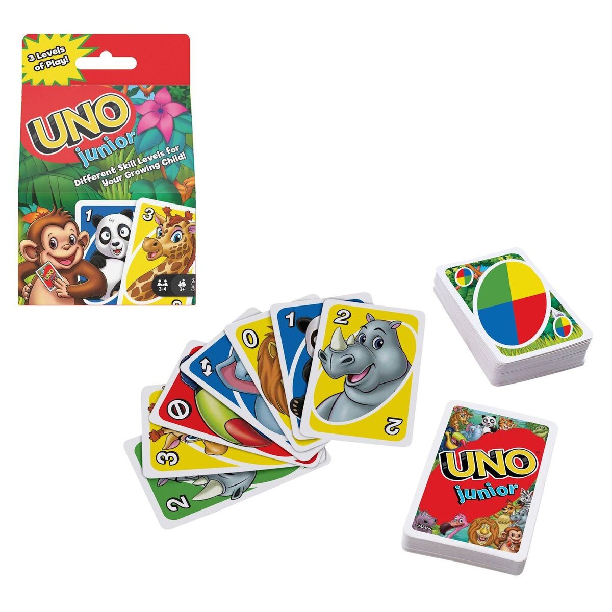 MATTEL Jeu Uno Junior