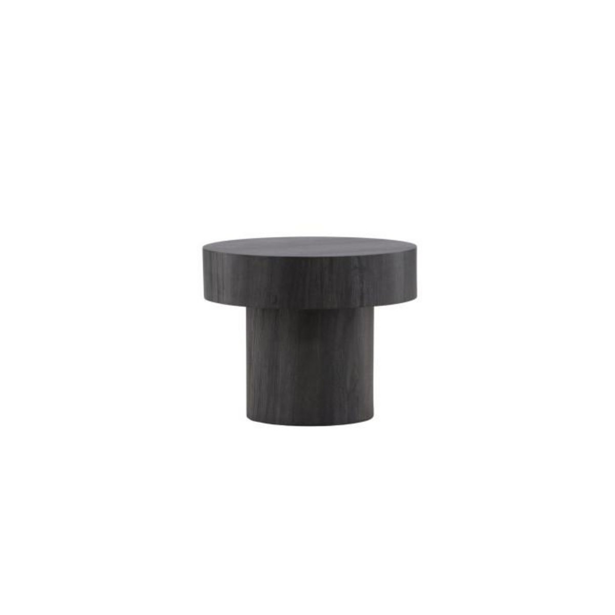 Paris Prix Table d'Appoint Design  Malung  50cm Noir