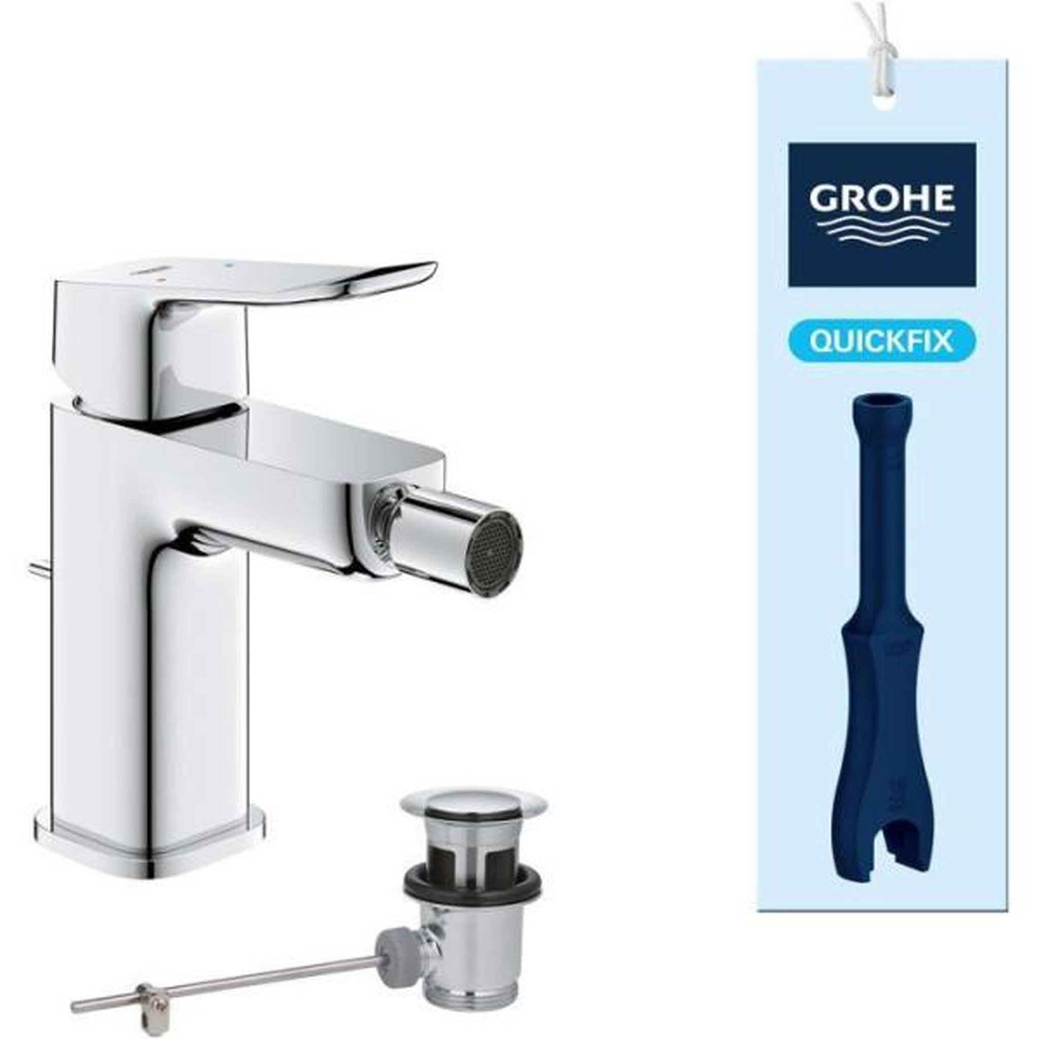 Grohe Mitigeur de bidet - grohe dice - chrome