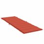 Voir la diapositive 4 : VIDAXL Coussin de chaise longue rouge melange 186x58x3 cm tissu