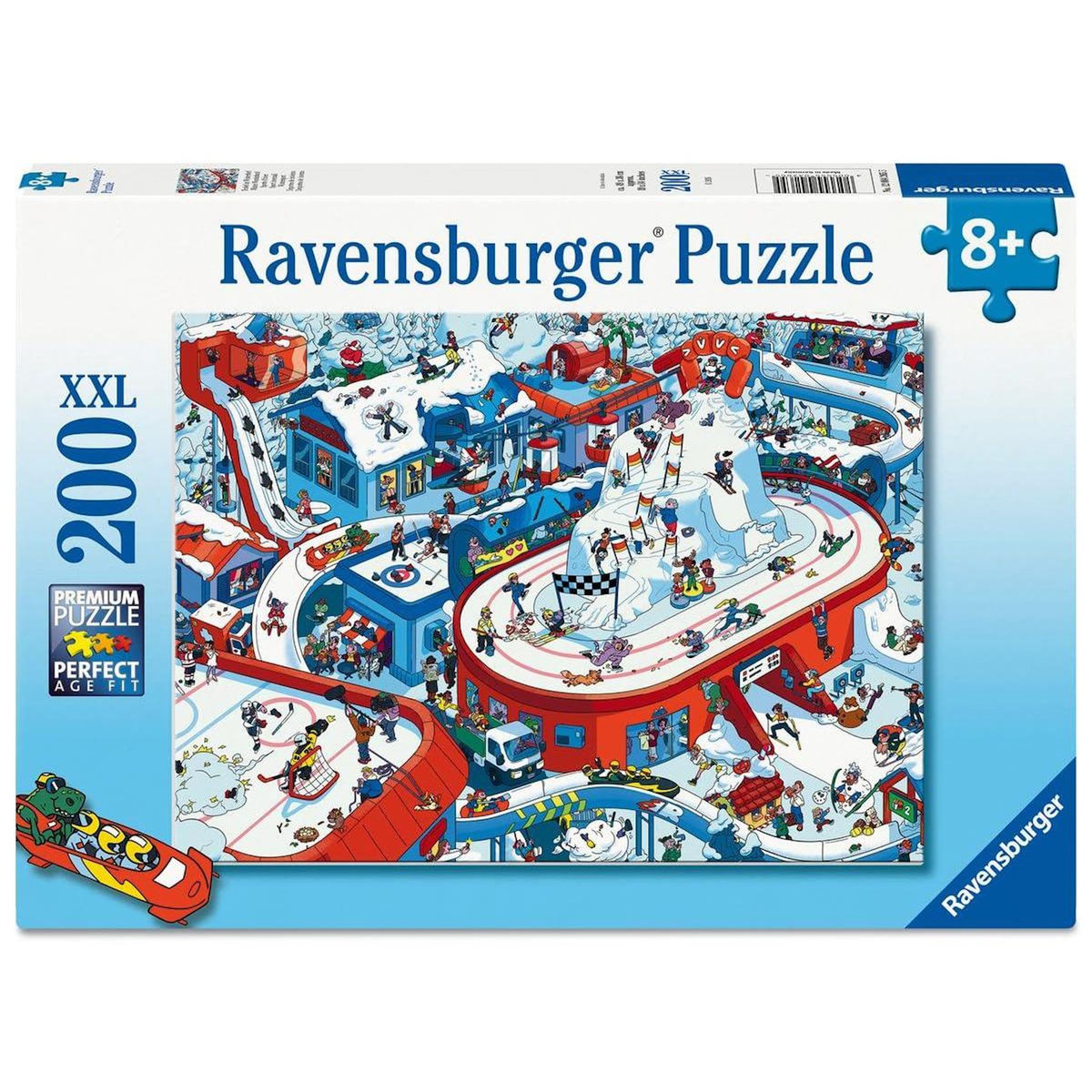 RAVENSBURGER Puzzle 200 pièces XXL - Sports d'Hiver