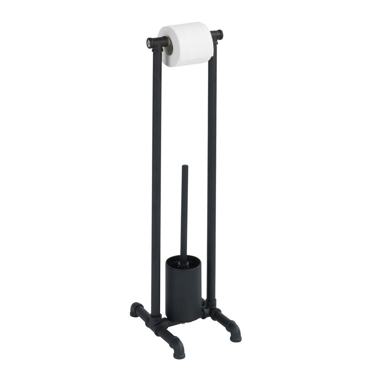Wenko Valet WC indus Osuna - H. 77 cm - Noir