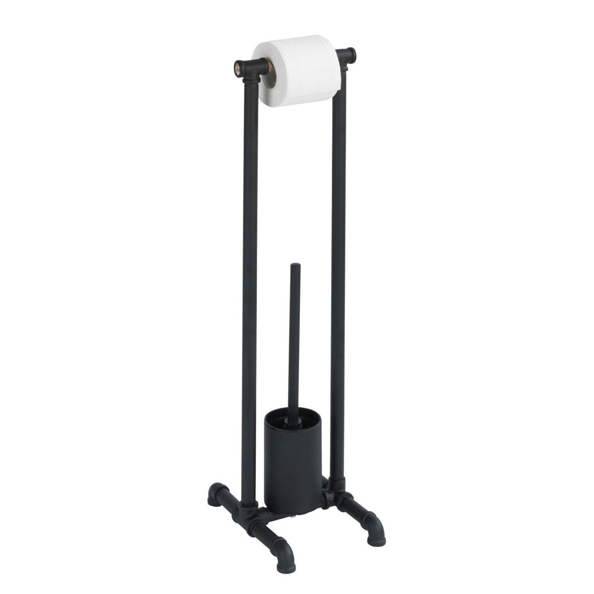 Wenko Valet WC indus Osuna - H. 77 cm - Noir