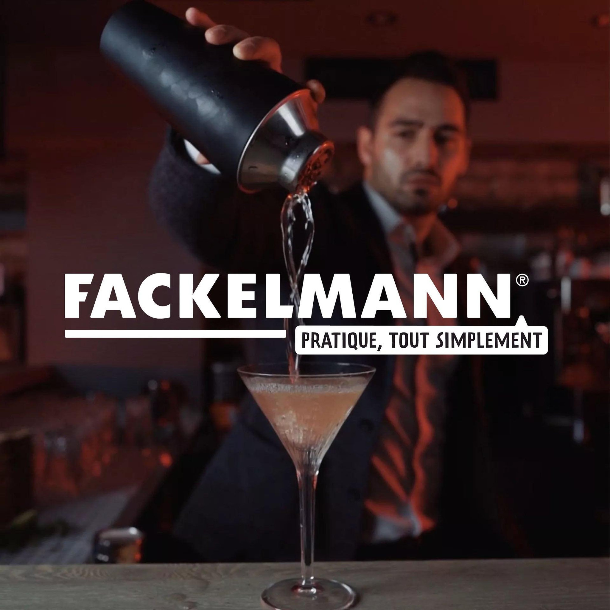 Voir la diapositive 2 : Fackelmann Lot de 3 accessoires à cocktail fackelmann spectre