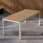 Voir la diapositive 3 : Paris Prix Table de Jardin  Etna  210cm Beige