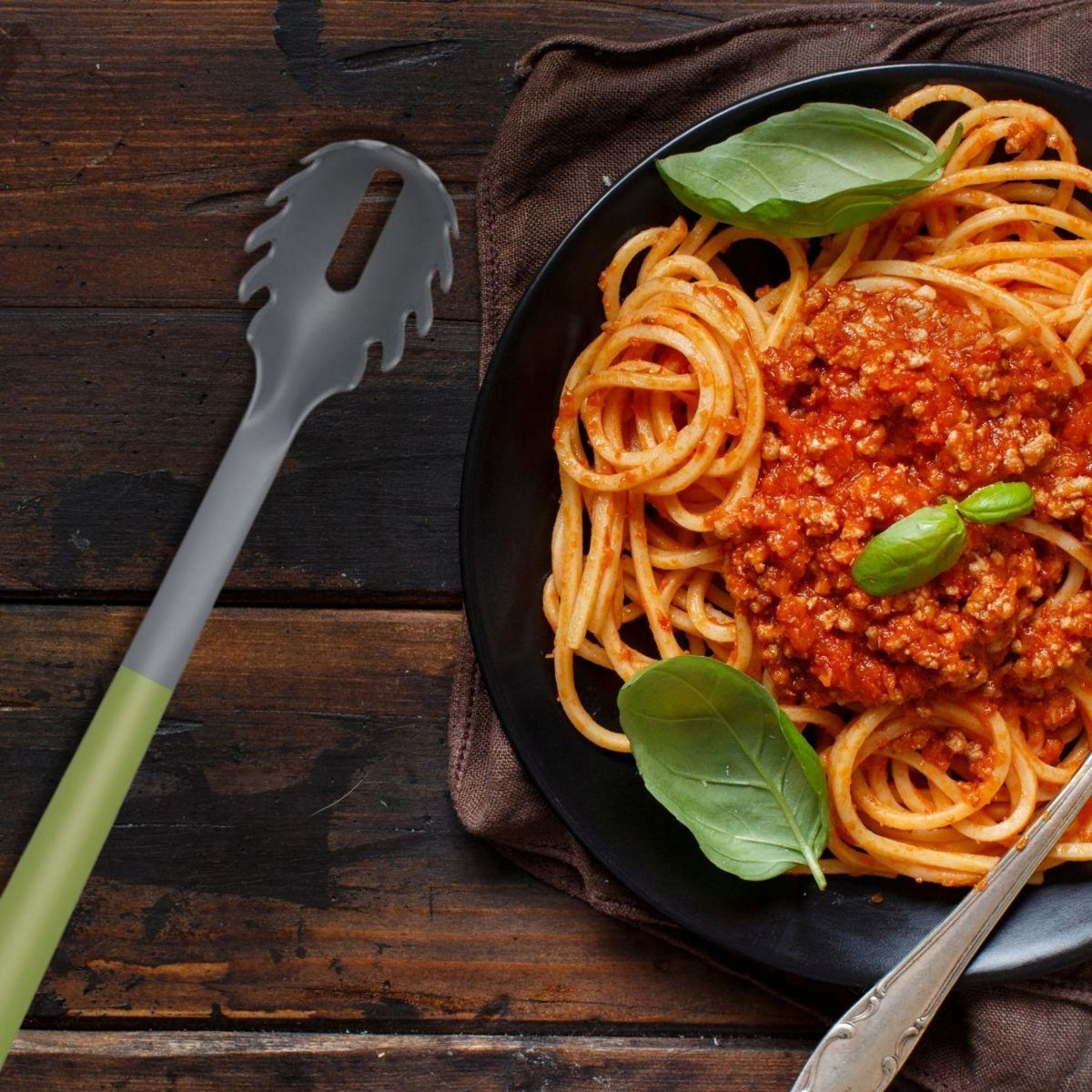 Fackelmann Cuillère à spaghettis avec fonction dosage Fackelmann Gamme Zéro