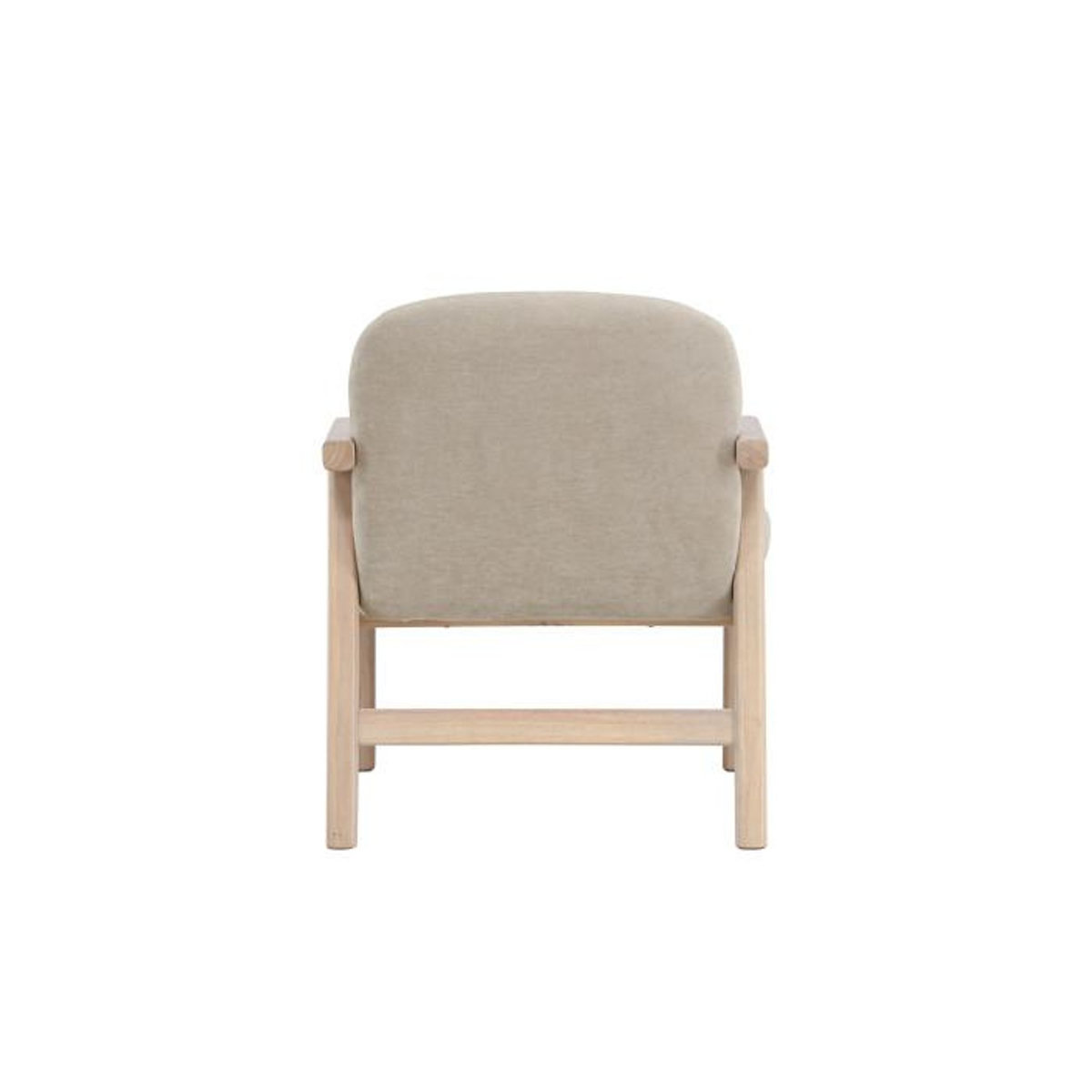 Paris Prix Fauteuil Design en Bois  Rile  77cm Beige
