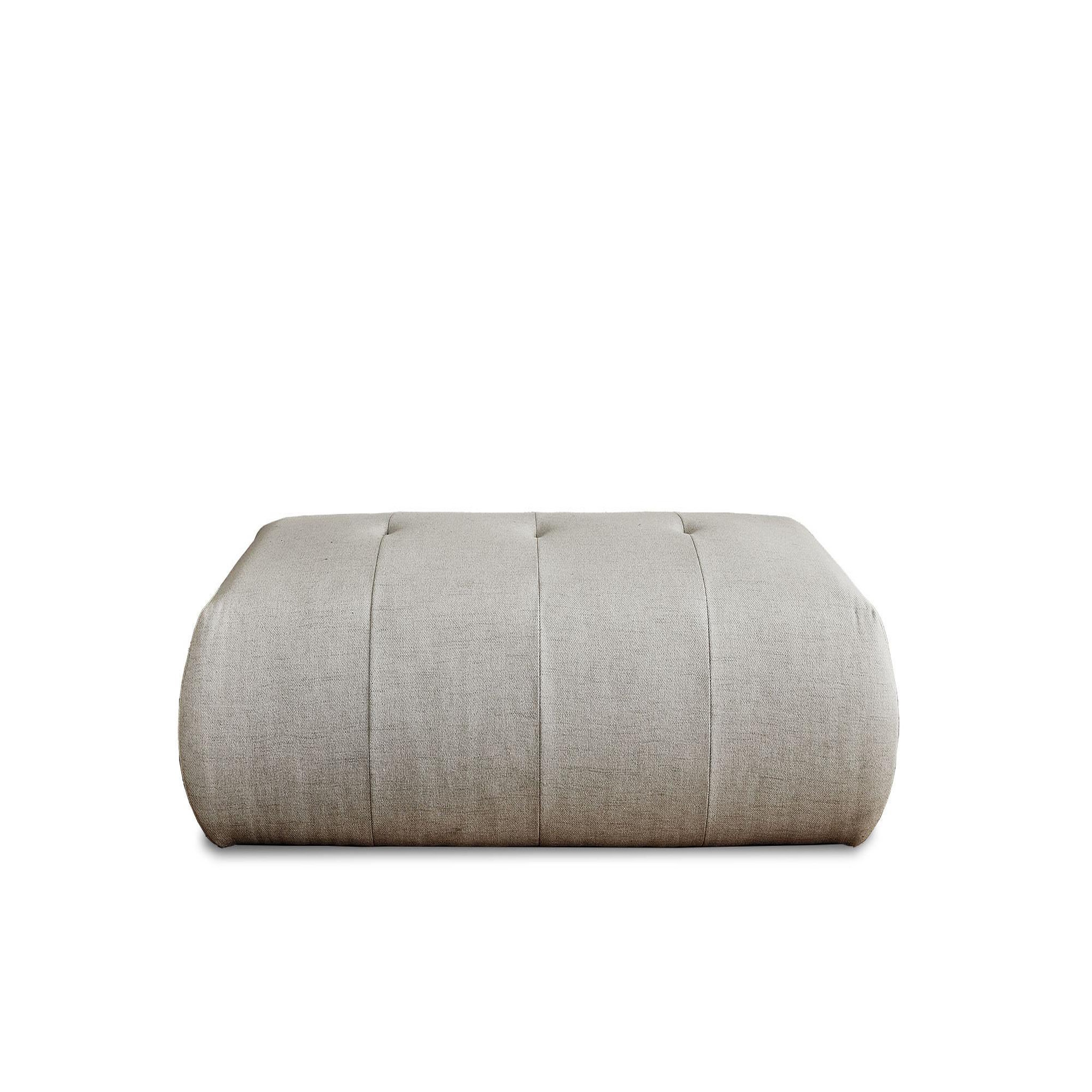 Voir la diapositive 1 : LISA DESIGN Onyx - pouf modulable - en tissu