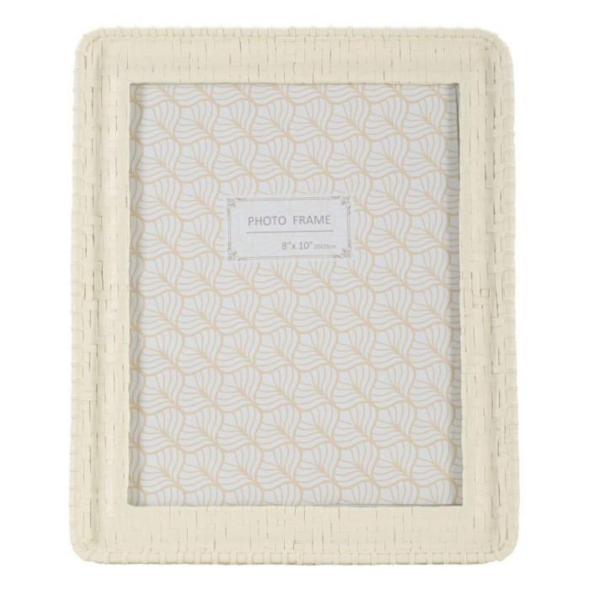 Paris Prix Cadre Photo Déco Bambou  Style  20x25cm Crème