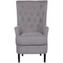Voir la diapositive 3 : Habitat et Jardin Fauteuil  Arhus  - 1 place - Gris