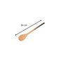 Voir la diapositive 3 : Fackelmann Cuillère en bois manche inox 34 cm Fackelmann Boissellerie