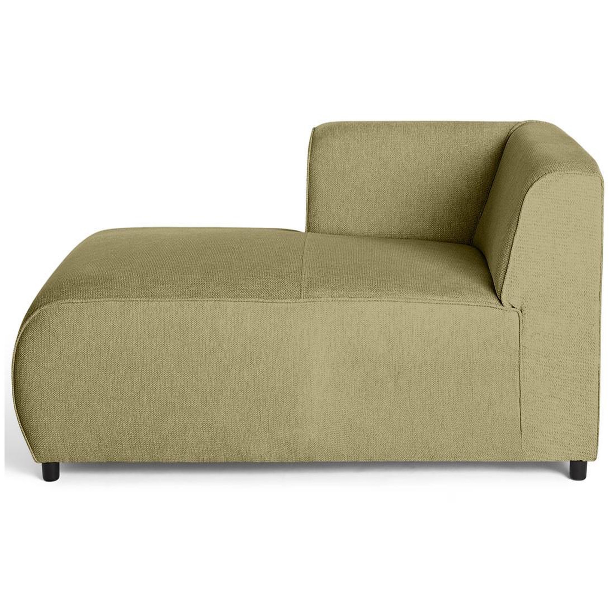 Voir la diapositive 5 : LISA DESIGN Suaro - module d'assise méridienne gauche en tissu texturé