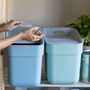 Voir la diapositive 4 : CURVER Curver Poubelle Ready to Collect 20 L Vert menthe