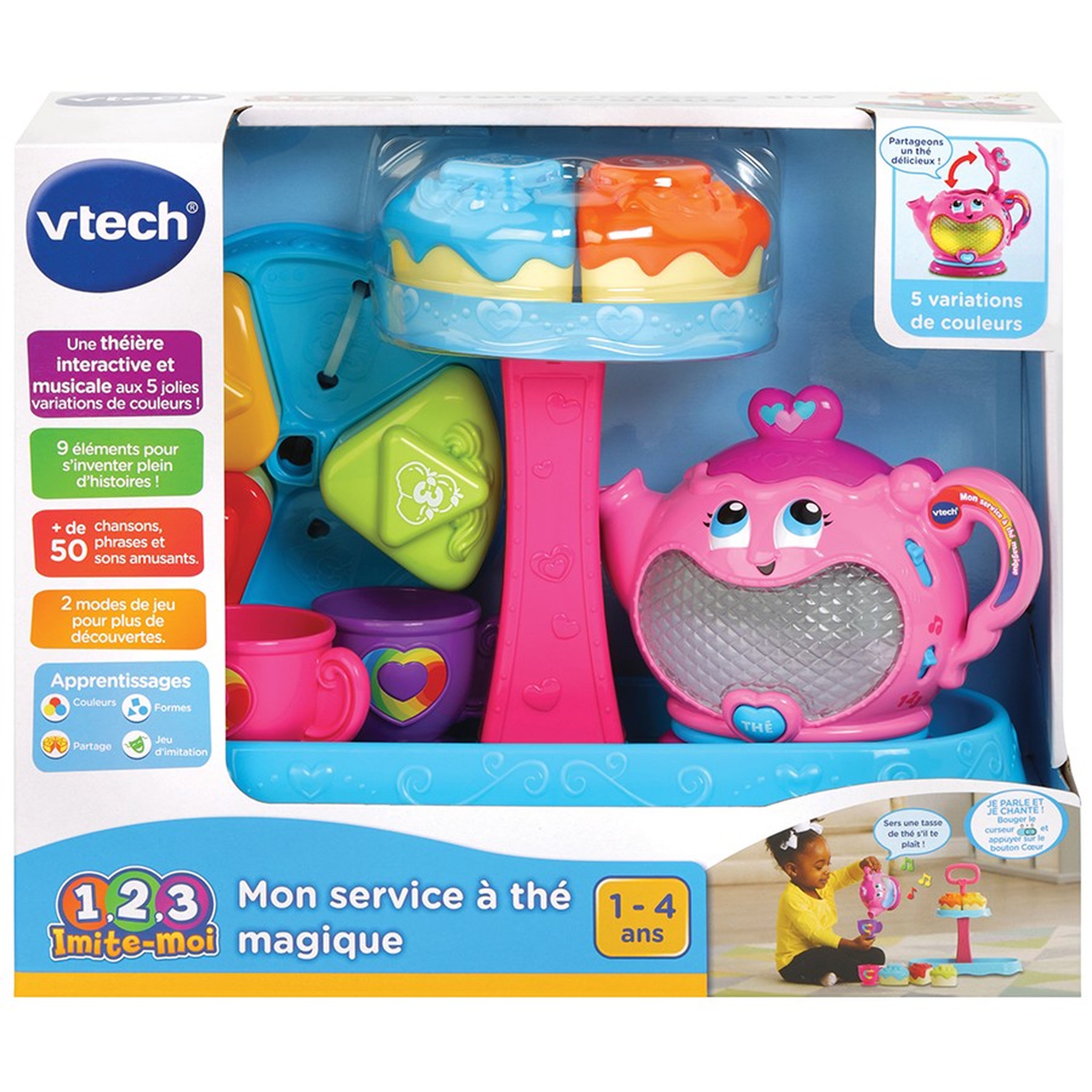 Voir la diapositive 4 : VTECH Mon service à thé magique