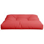 Voir la diapositive 5 : VIDAXL Coussin de palette rouge 80x80x12 cm tissu