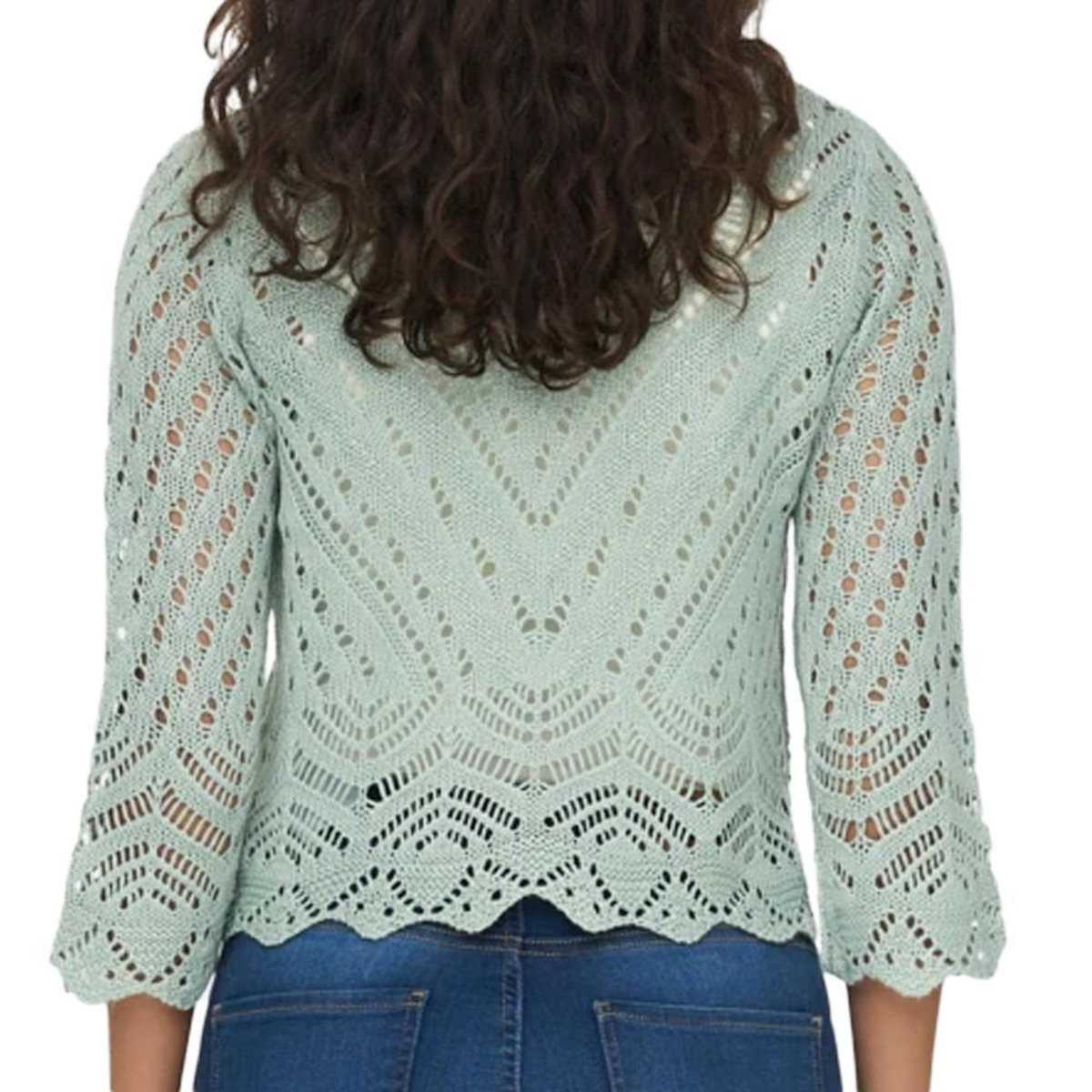 JACQUELINE DE YONG Pull En Maille Vert pastel Femme JDY NEW