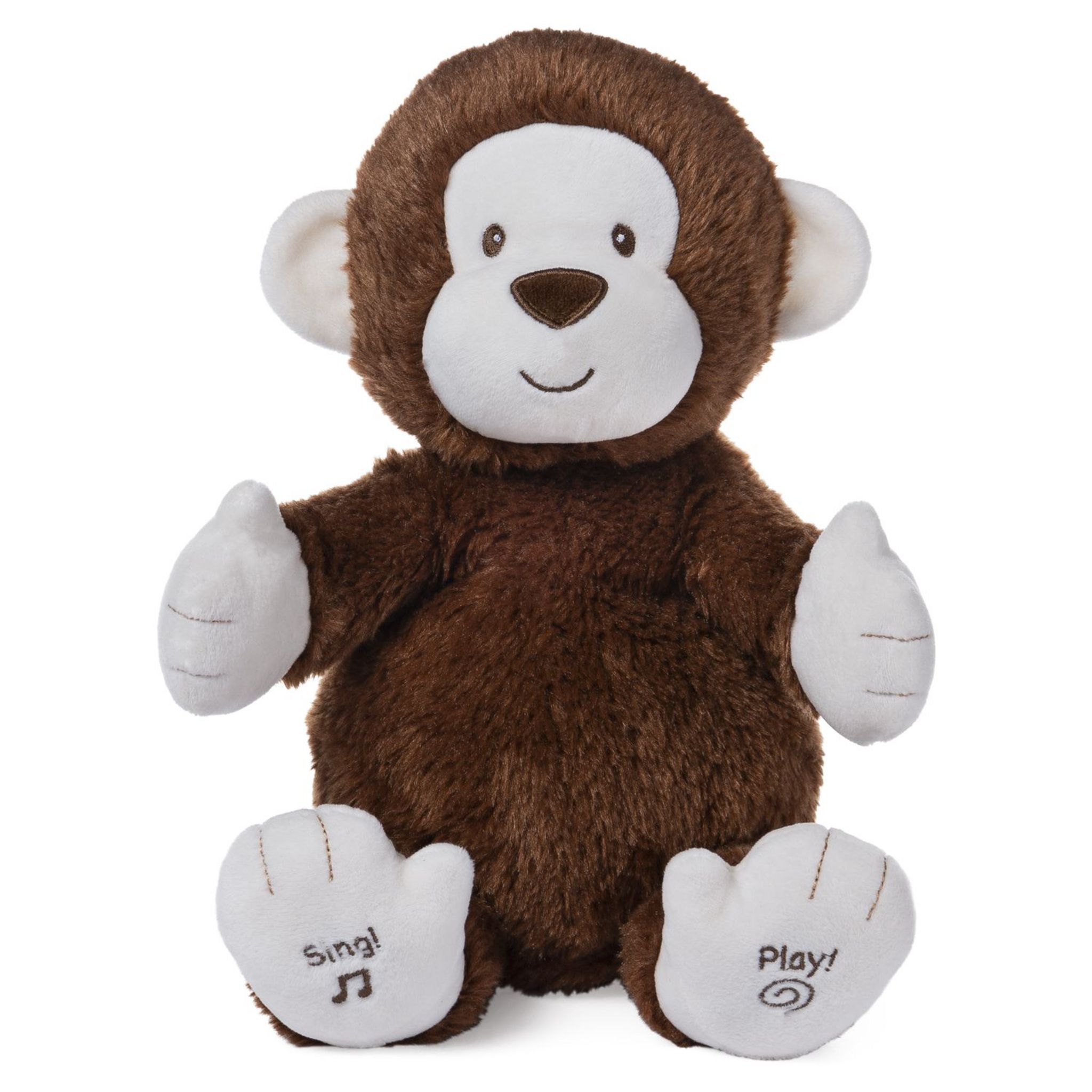 SPIN MASTER Clappy le singe anim?� Gund pas cher - Auchan.fr