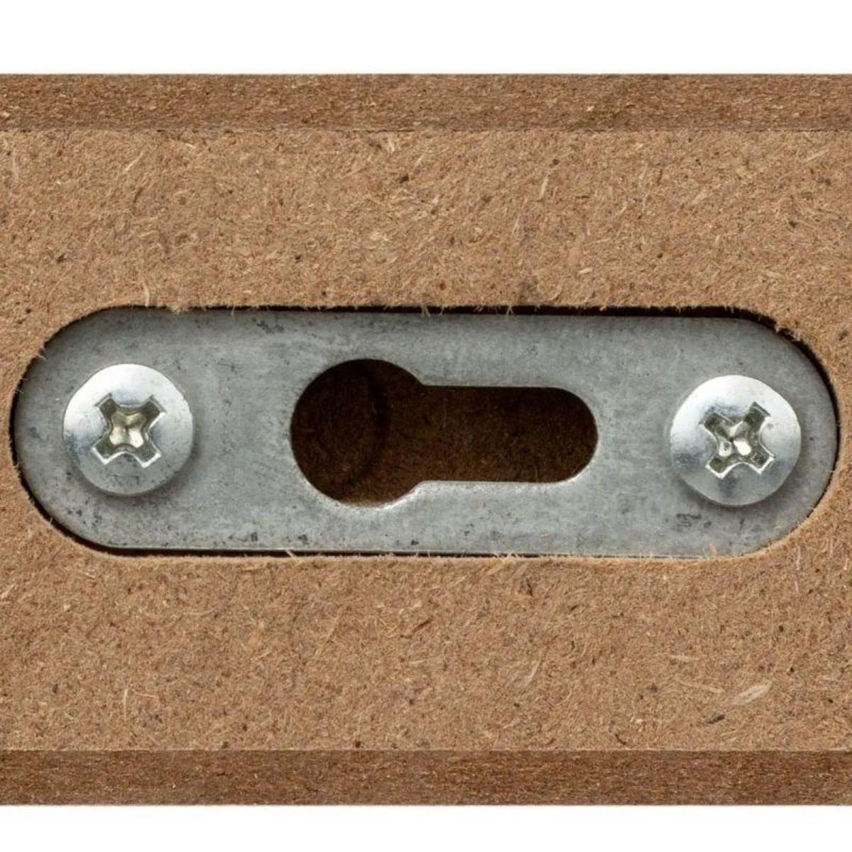  Étagère d'Angle Murale  Fixy  25cm Chêne Naturel