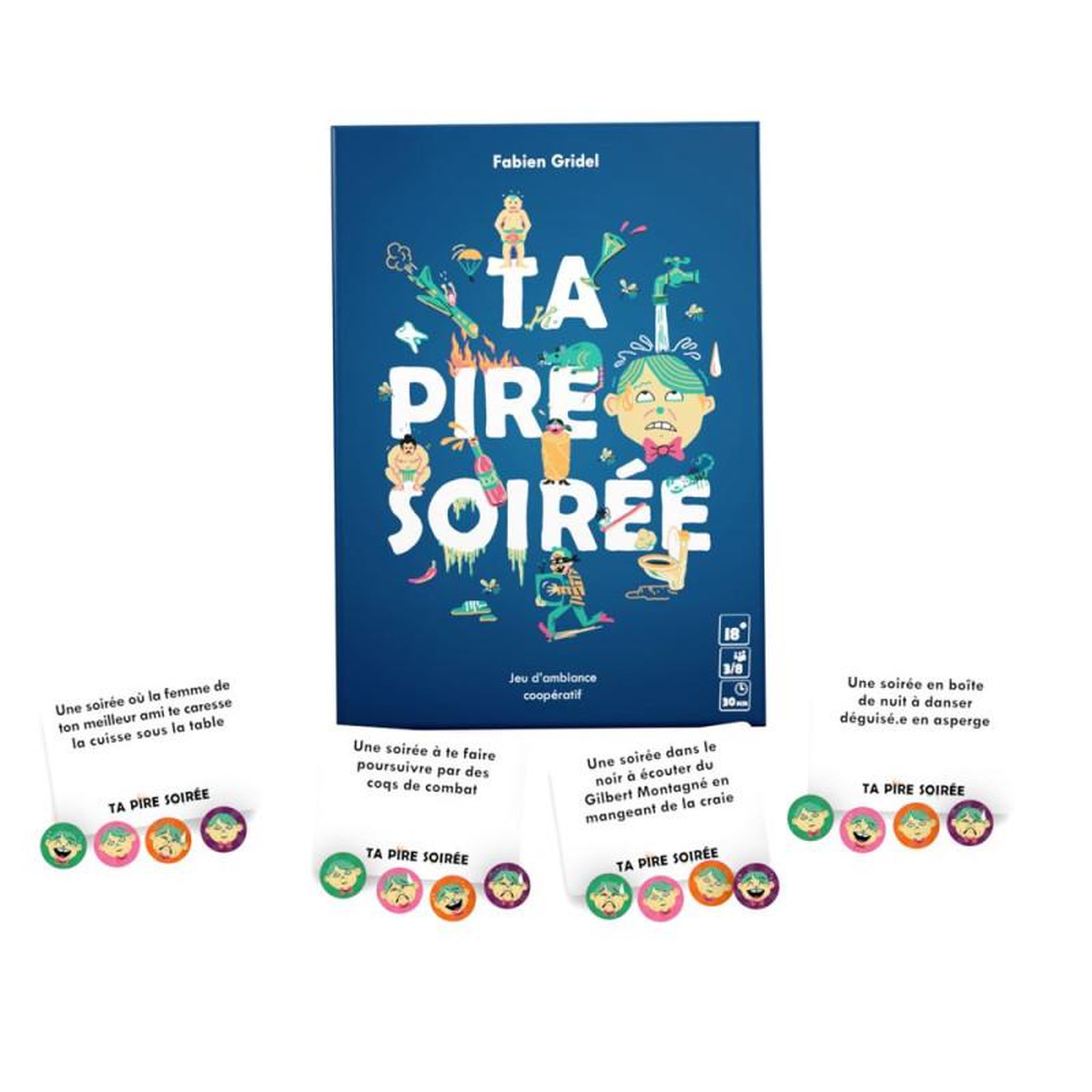 Gigamic Jeu d ambiance Gigamic Ta Pire Soirée