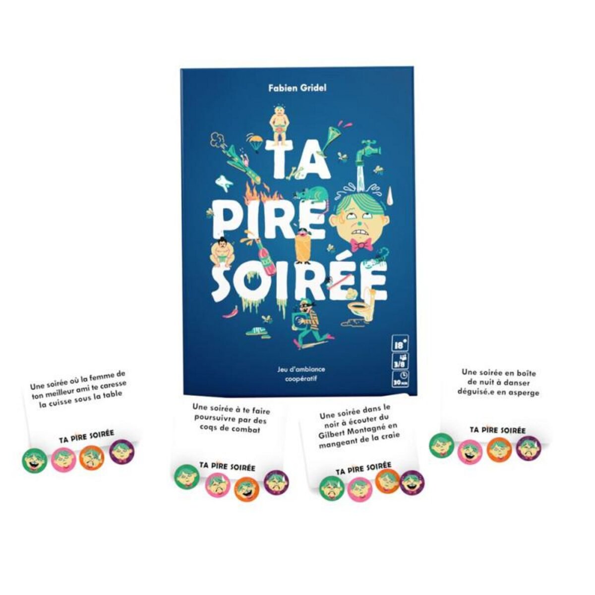 Gigamic Jeu d ambiance Gigamic Ta Pire Soirée