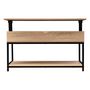 Voir la diapositive 3 : FIVE Table basse avec plateau relevable - Beige
