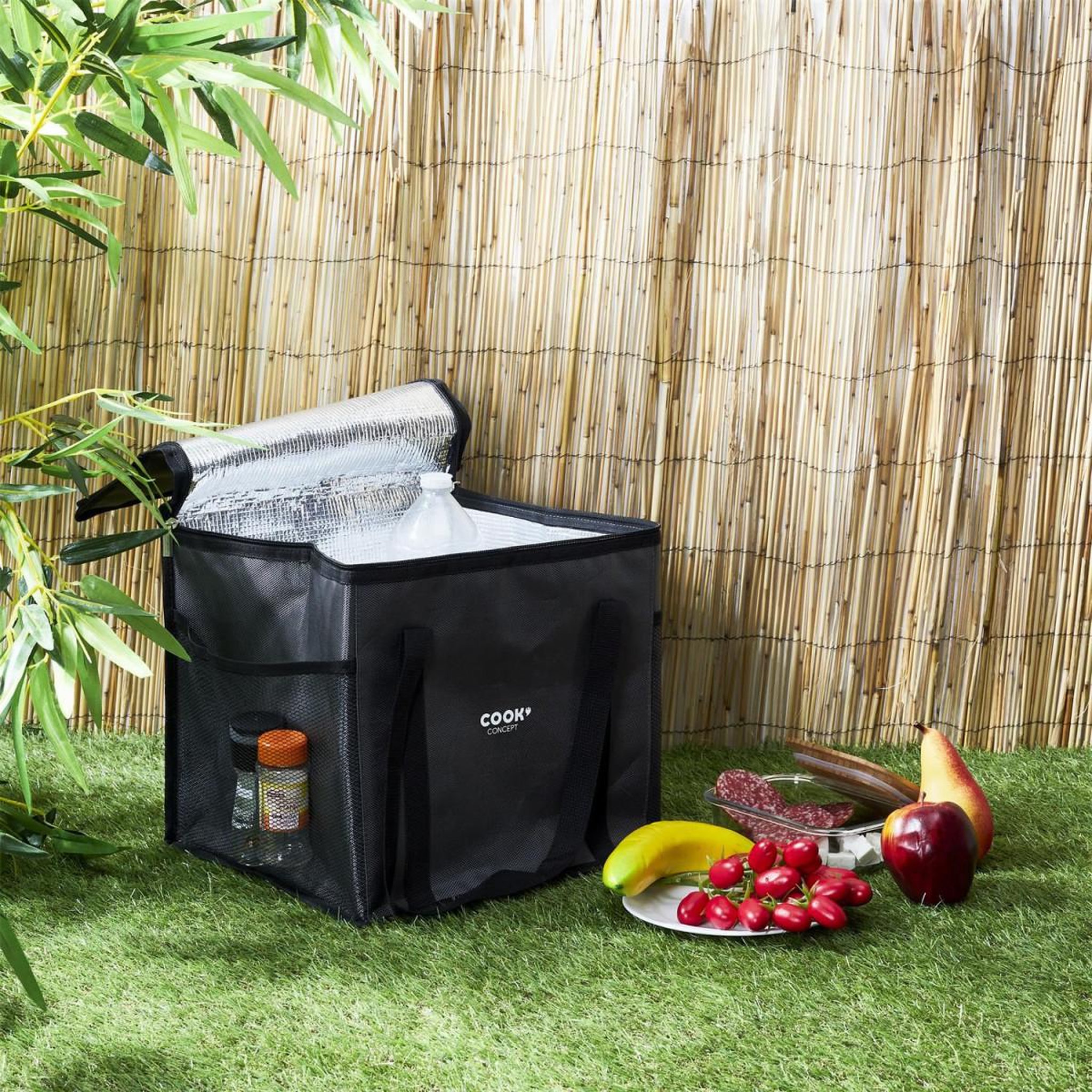 Voir la diapositive 6 : COOK CONCEPT Sac Fraîcheur XL  Conservation  30cm Gris