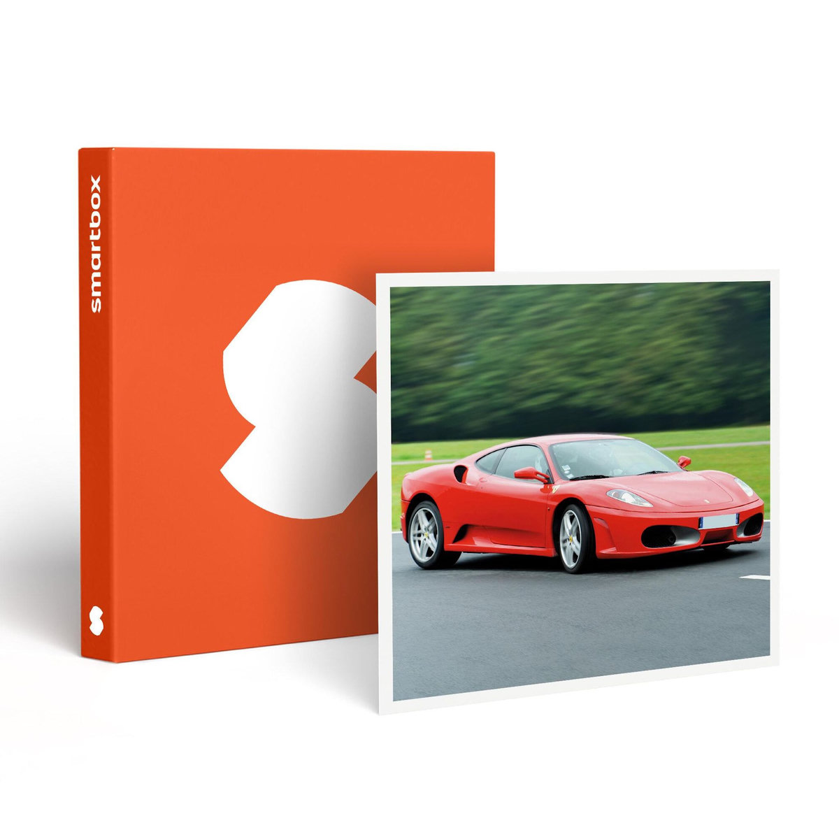 Smartbox Session de pilotage d'une Ferrari lors de 2 tours de circuit - Coffret Cadeau Sport & Aventure