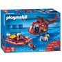Voir la diapositive 1 : PLAYMOBIL 4428 - City Action - Sauveteur hélico bateau pneumatique